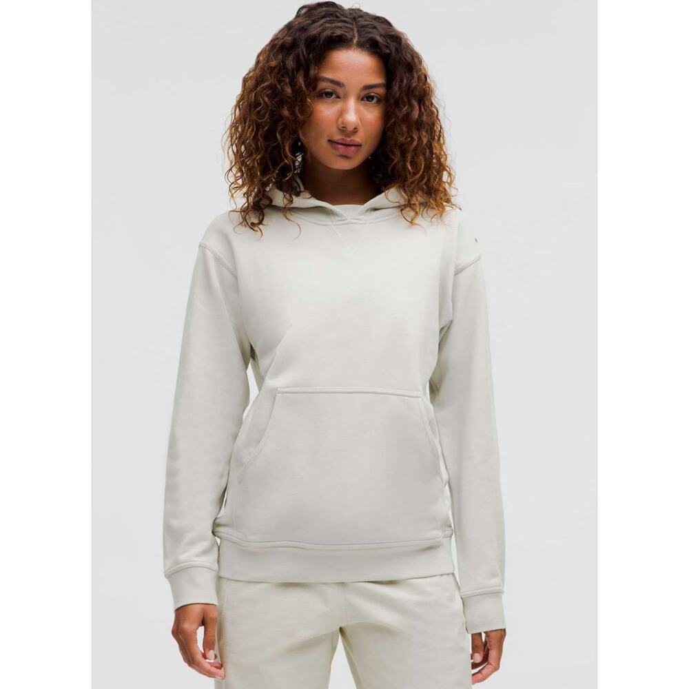 Lululemon All Yours Hoodie French Terry Vapor Women’s 6 Casual Loungewear Cozy